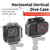 aMagisn Horizontal and Vertical Shooting Dive Shell 60m Waterproof Shell Accessories